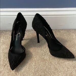Jessica Simpson Black Elegant Heels **ANY 3 SHOES GET 3 for $30!!